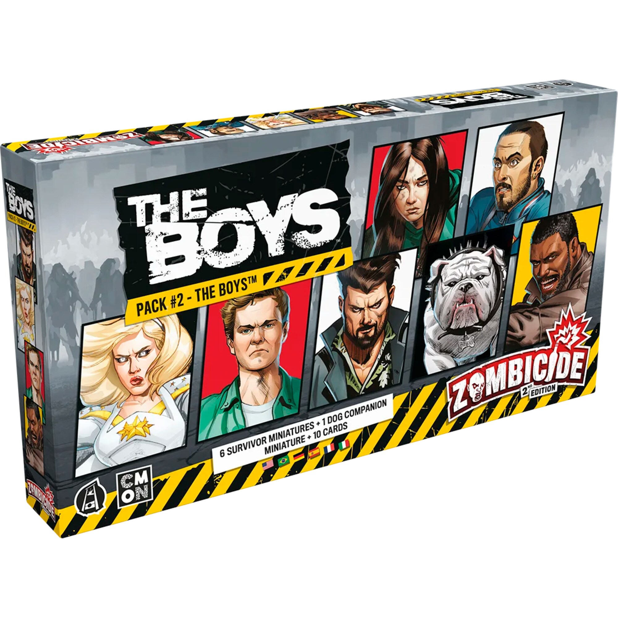 Asmodee Brettspiel Zombicide 2. Edition - The Boys Pack 2: The Boys