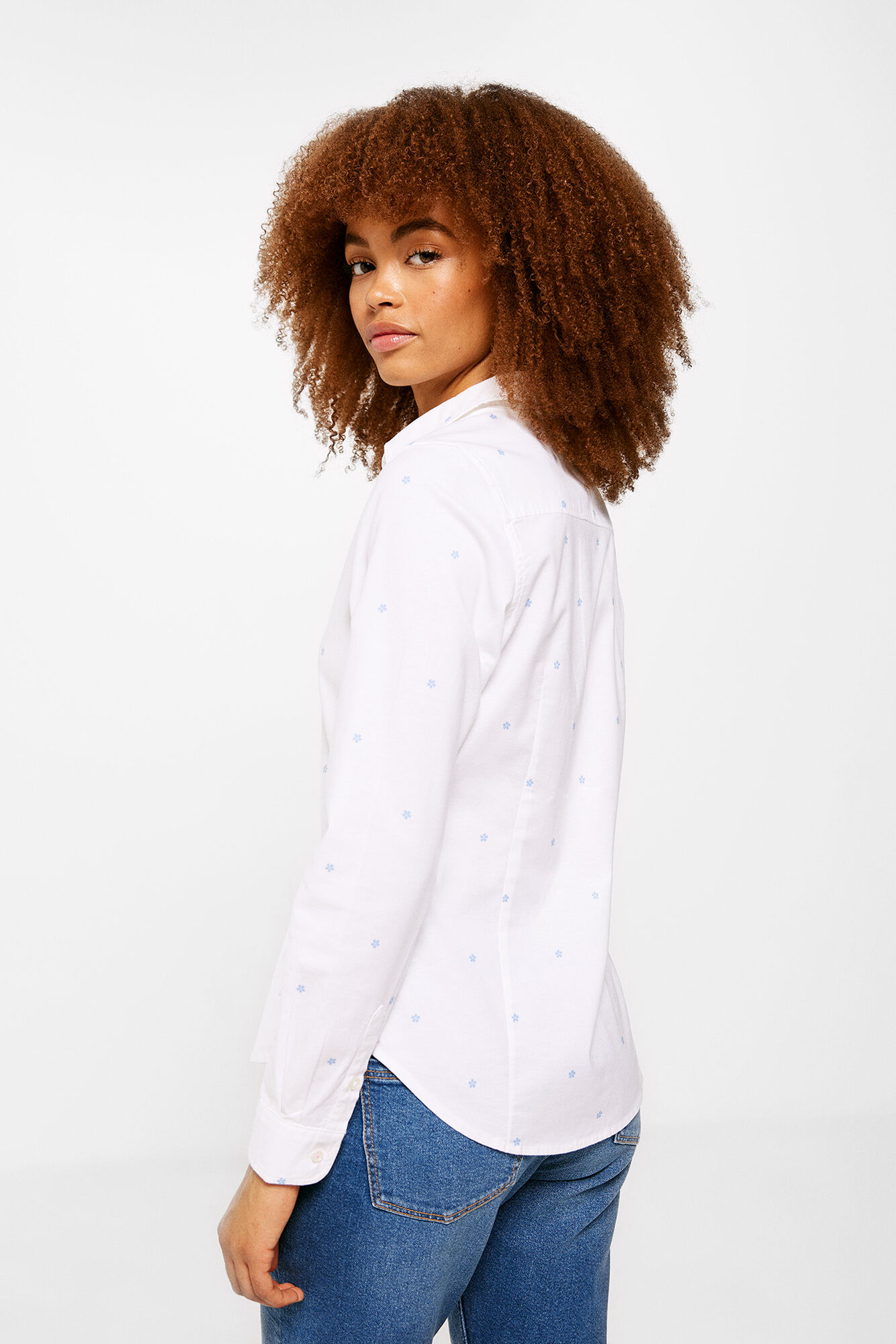 Camisa Oxford de Algodão