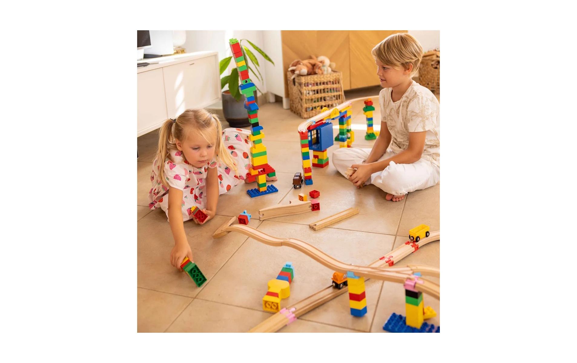 TrackConnectors + Blocks – all in one Block Box L<br>93 Bio-Verbinder und Klemmbausteine