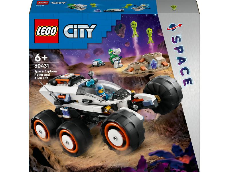 LEGO® City Weltraum-Rover mit Ausserirdischen 60431 Futuristisches Bau- und Spielset