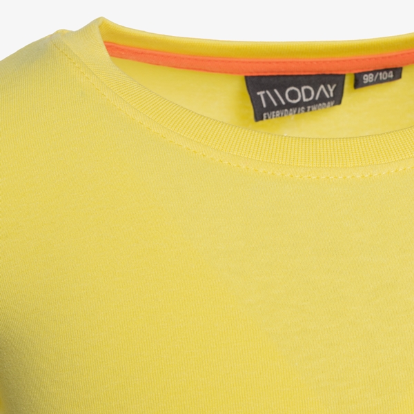 TwoDay meisjes basic T-shirt geel