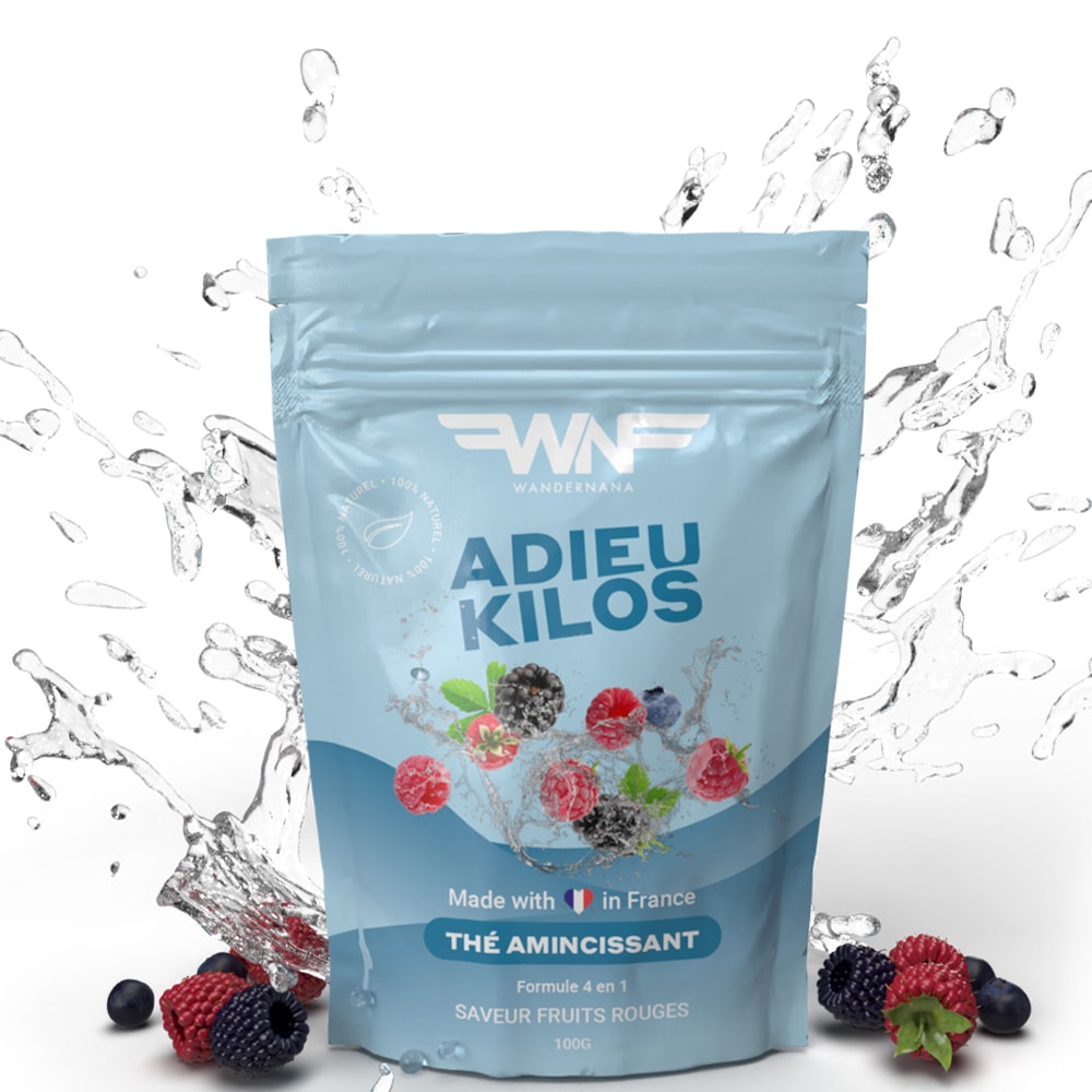 Cure minceur naturelle - Adieu kilos - Fruits rouges - 100 g