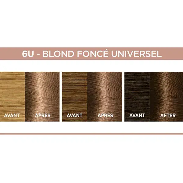 L'Oréal Paris Excellence Crème Universal Nudes Coloração para Cabelo nº 6 Louro Escuro