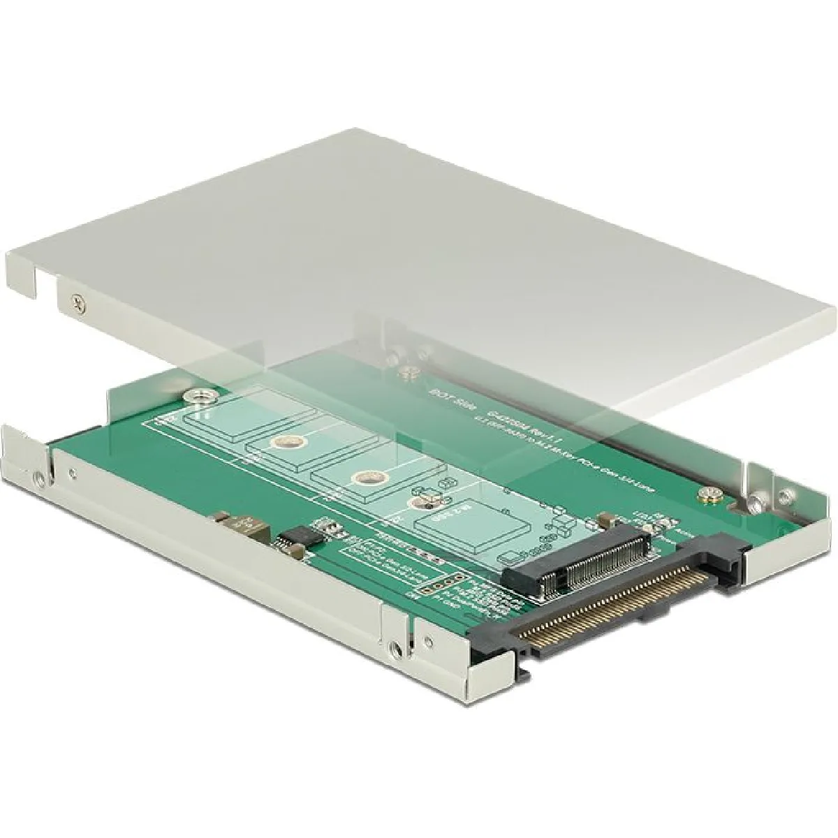 Delock U.2 SFF-8639 - M.2 PCIe Convertisseur