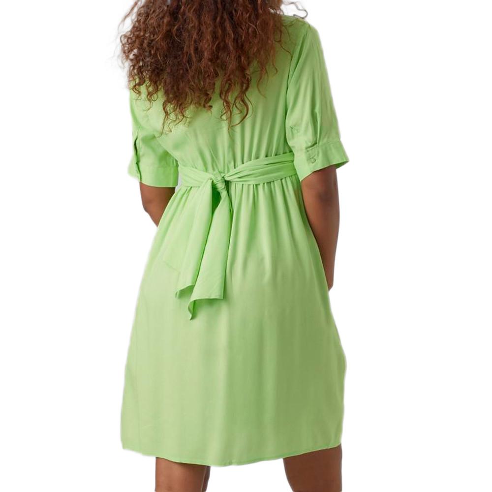 Mamalicious Robe de Grossesse Verte Femme Mamalicious Leline