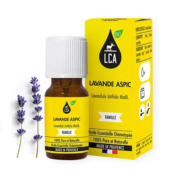Óleo Essencial de Lavanda Spike Orgânica LCA 10 ml