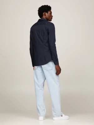 Camisa de corte justo e elástico