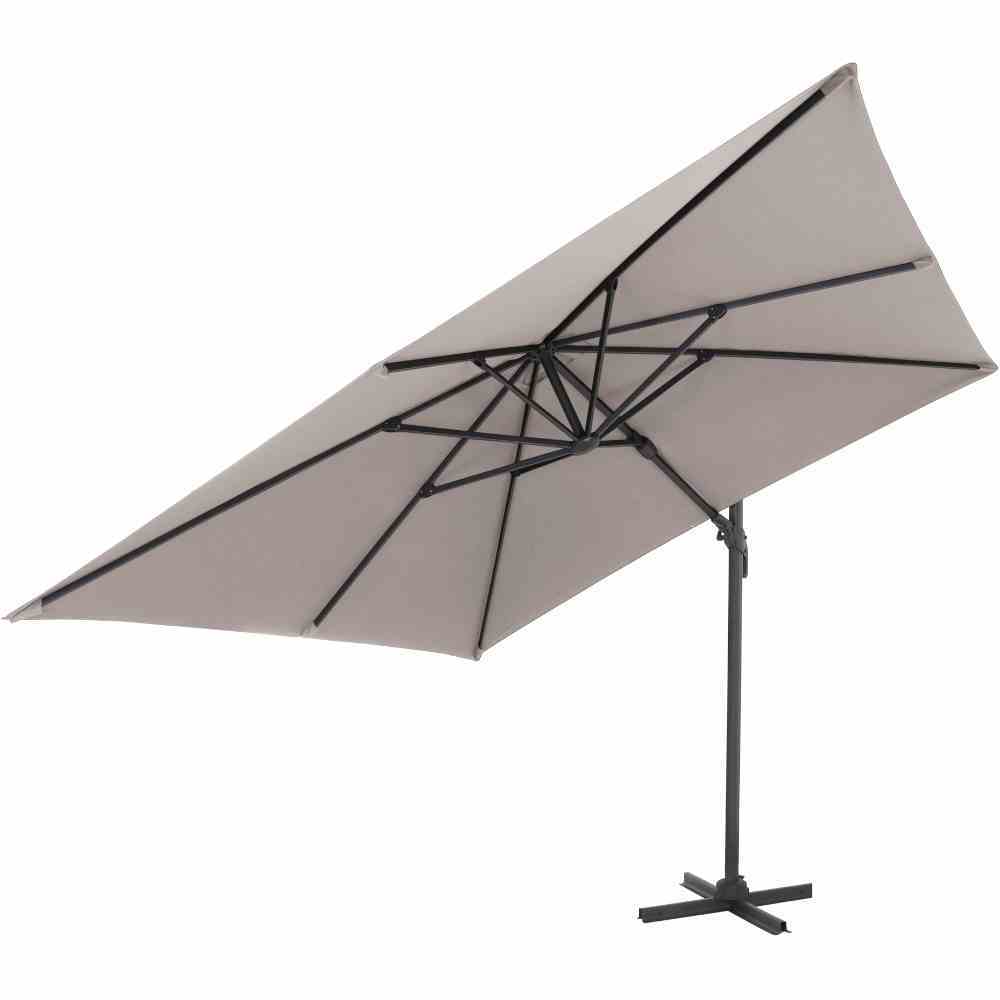 Ampelschirm CALIFORNIA - taupe - 300x300 cm