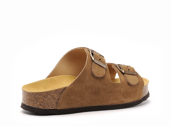 Plakton mules et sabots plats femme cp beta 340010 marron