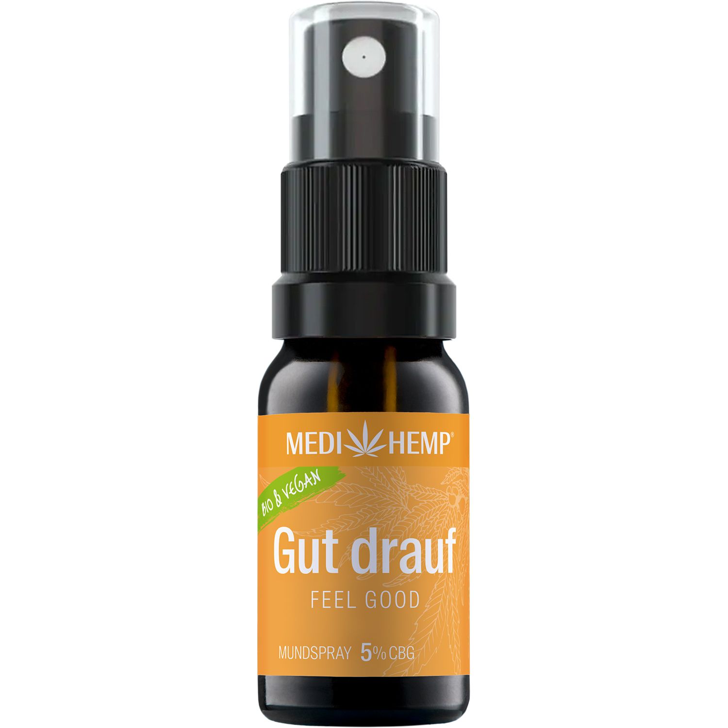 MEDIHEMP Bio Gut drauf Mundspray 5% CBG