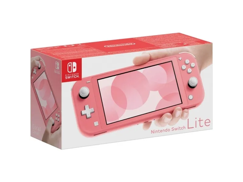 Nintendo Switch Lite - Håndholdt spillekontrolenhed - Koral
