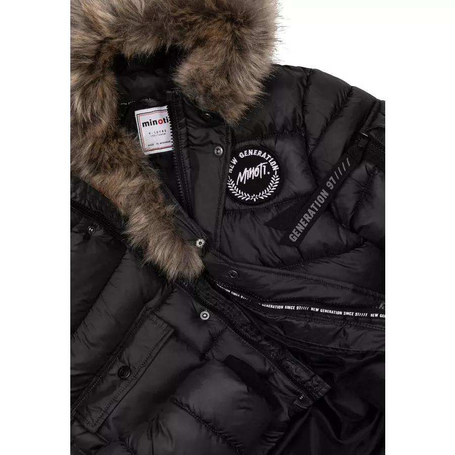 MINOTI Parka Grau