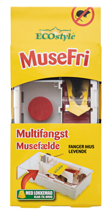 ECOstyle musefri multifangst musefælde 1 stk.