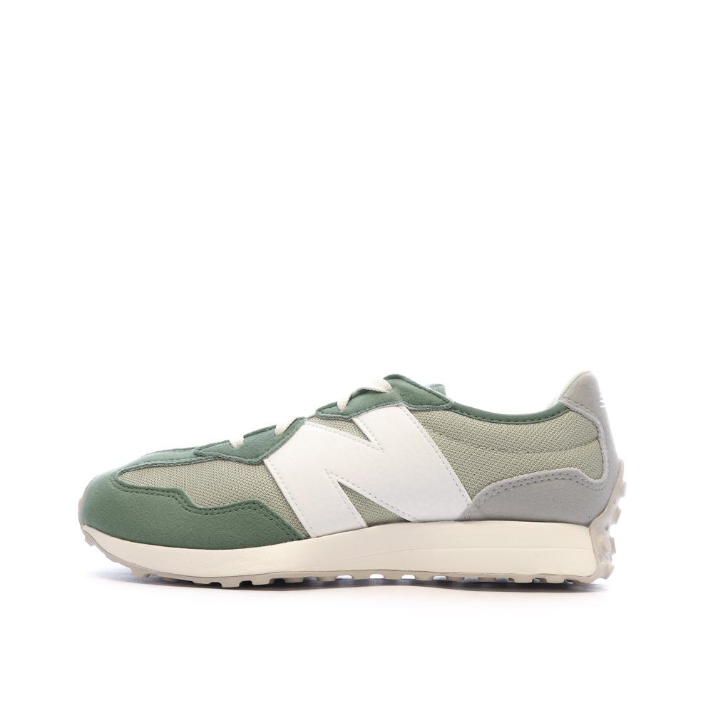 New Balance New Balance 327 Baskets Vertes/Grises Garçon WS327MT