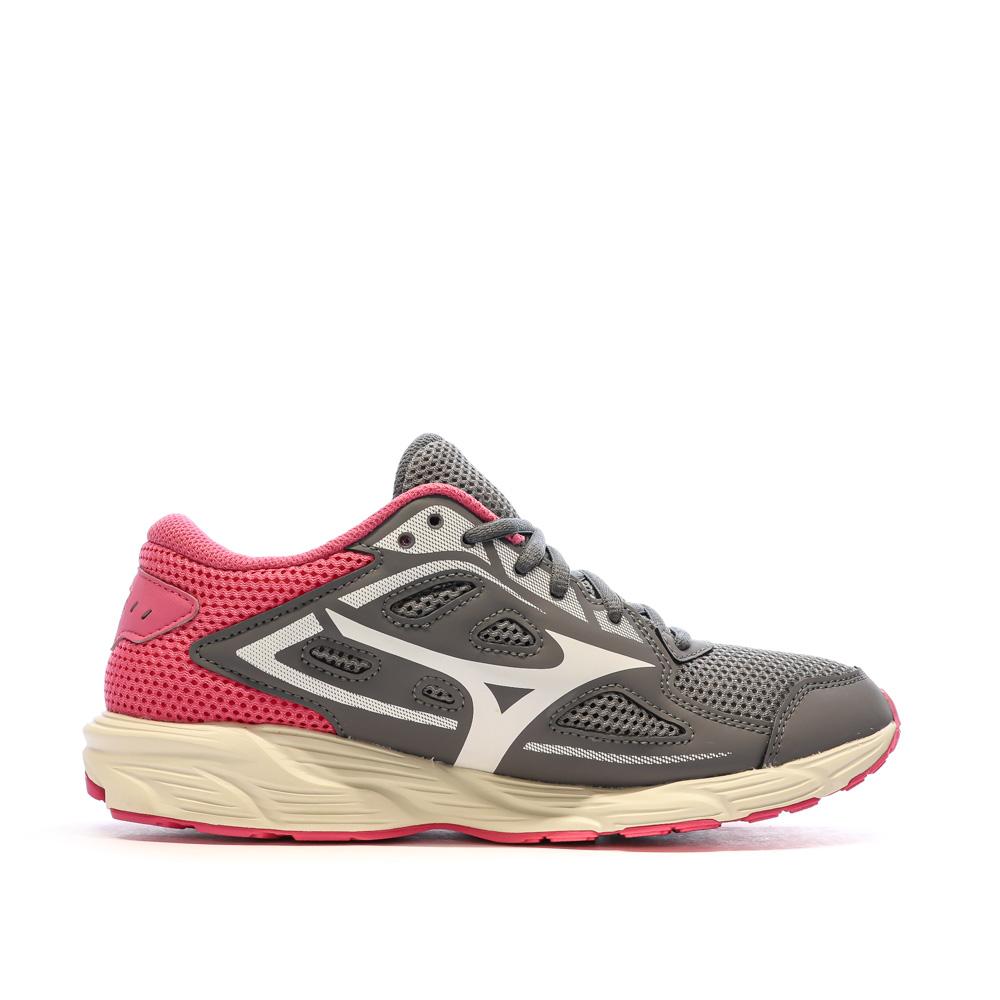 Mizuno Chaussures de Running Gris/Rose Femme Mizuno Spark 7
