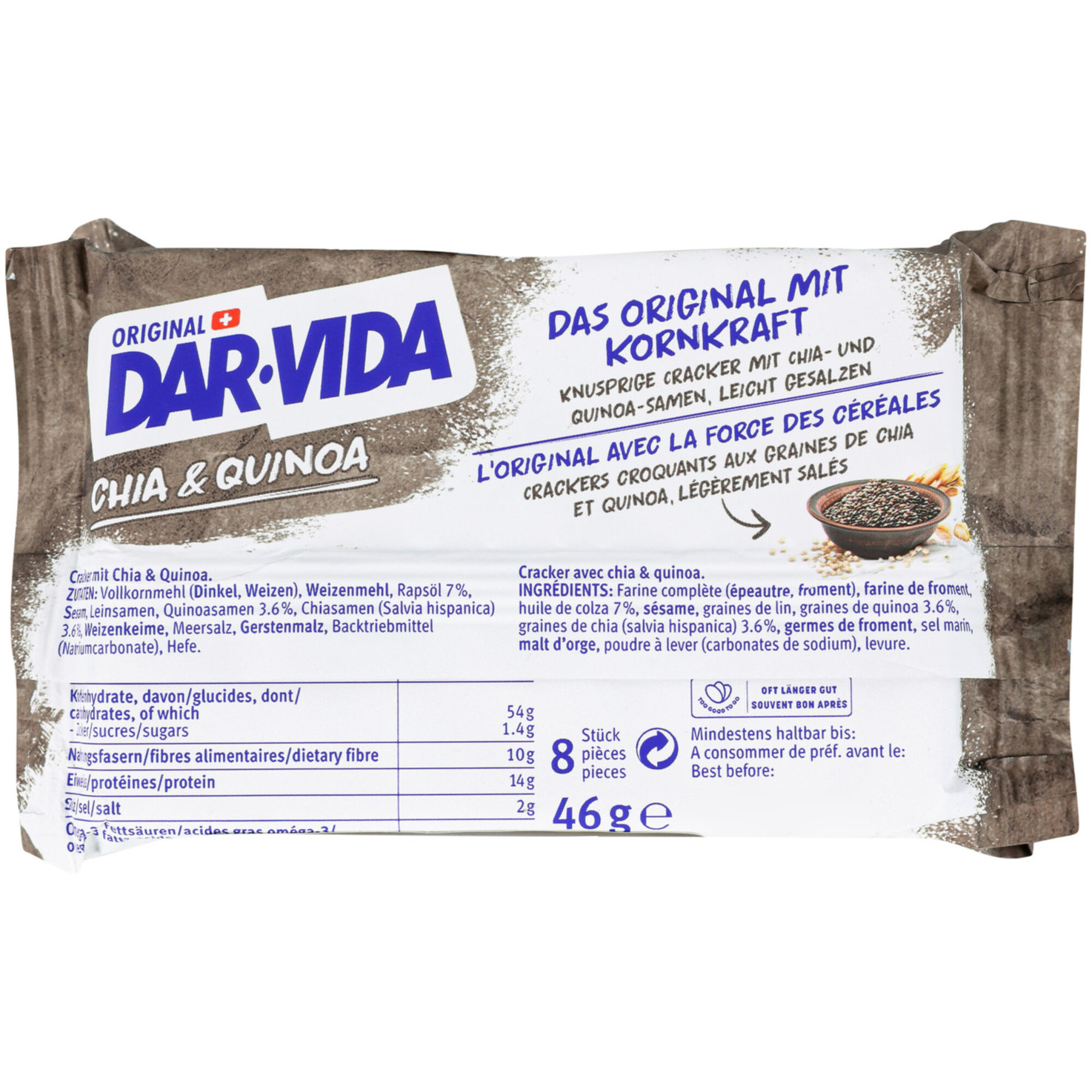 Dar-Vida Chia&Quinoa 4 Portionen