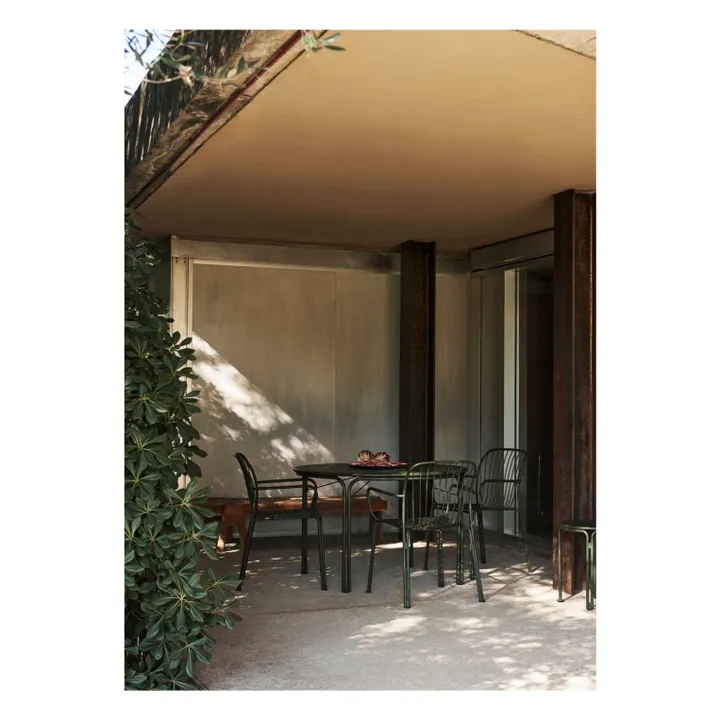 & Tradition Chaise avec accoudoirs Thorvald SC95, Space Copenhagen | Vert foncé