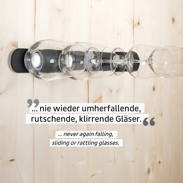 Silwy Metall-Leiste 50 cm für Magnet-Geschirr & Haken