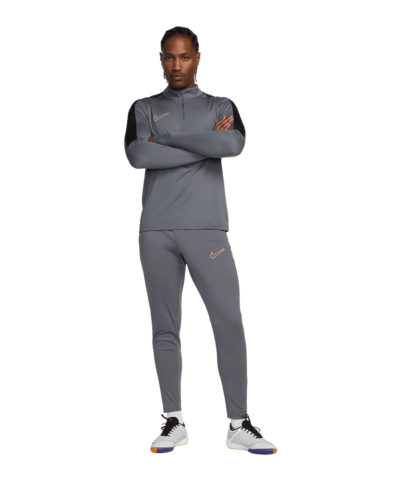 Nike Academy HalfZip Sweatshirt Grau F069