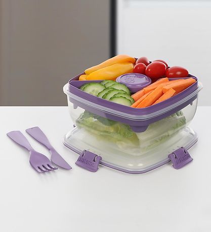 Sistema Brotdose - Salad To Go 1,1 L - Lila