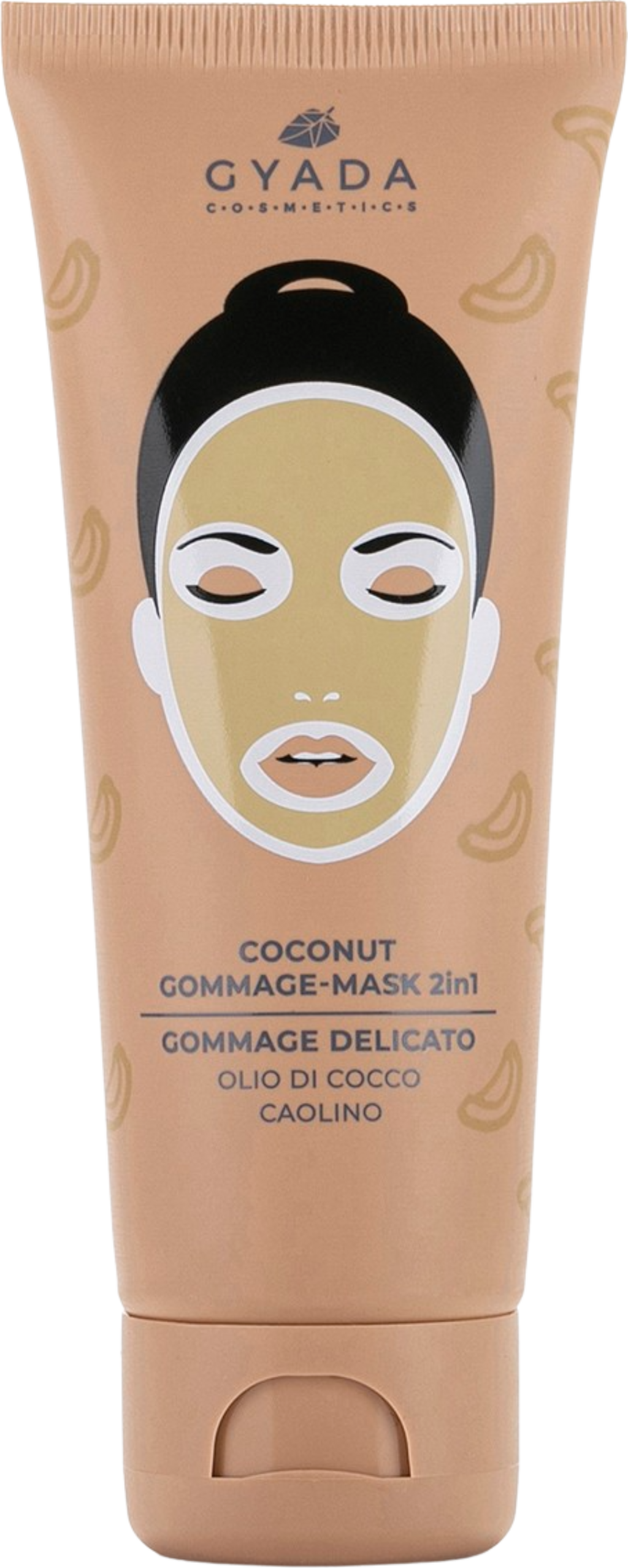 GYADA Cosmetics  2in1 Kokos Peeling-Maske, 75 ml