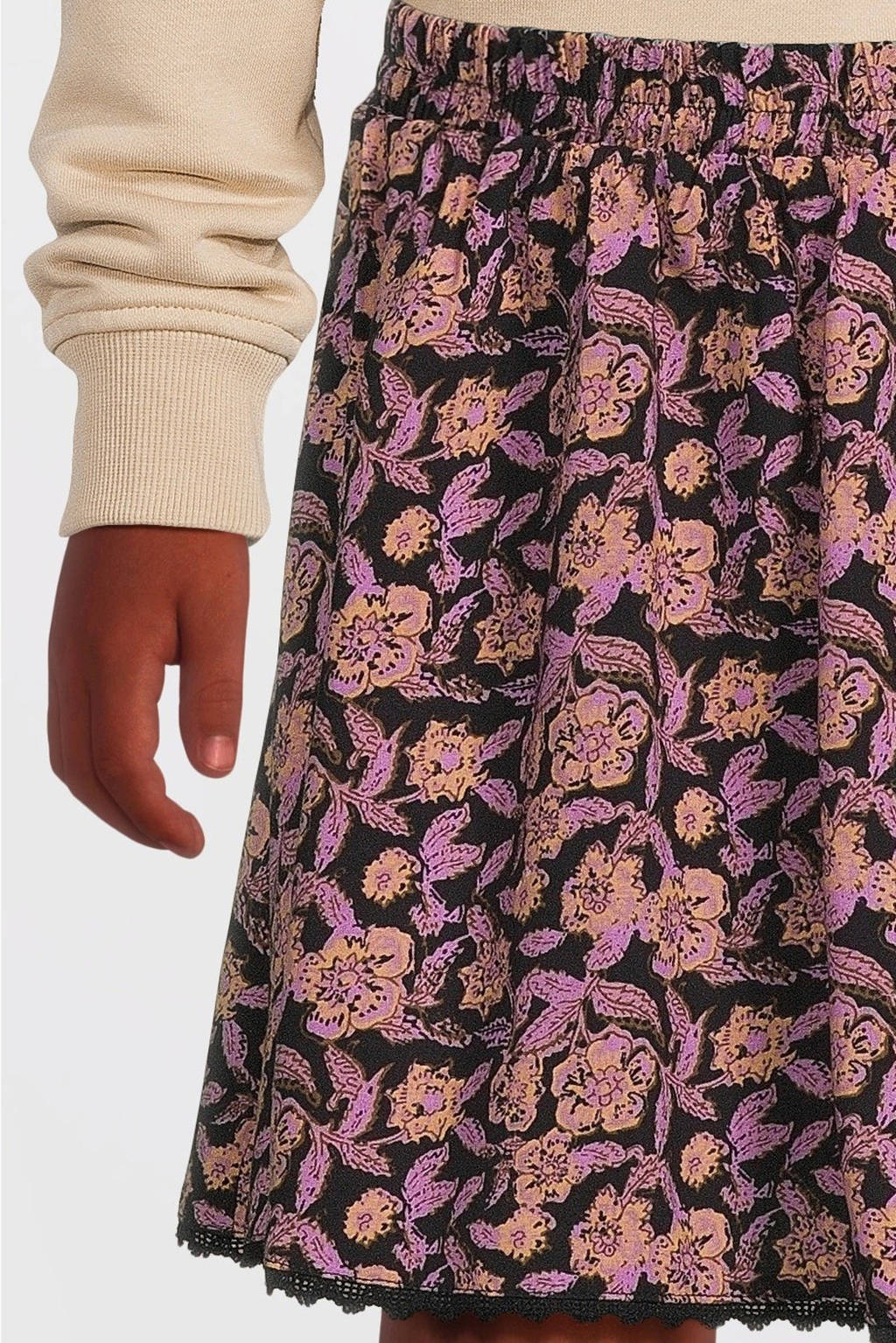LOOXS midi rok paars