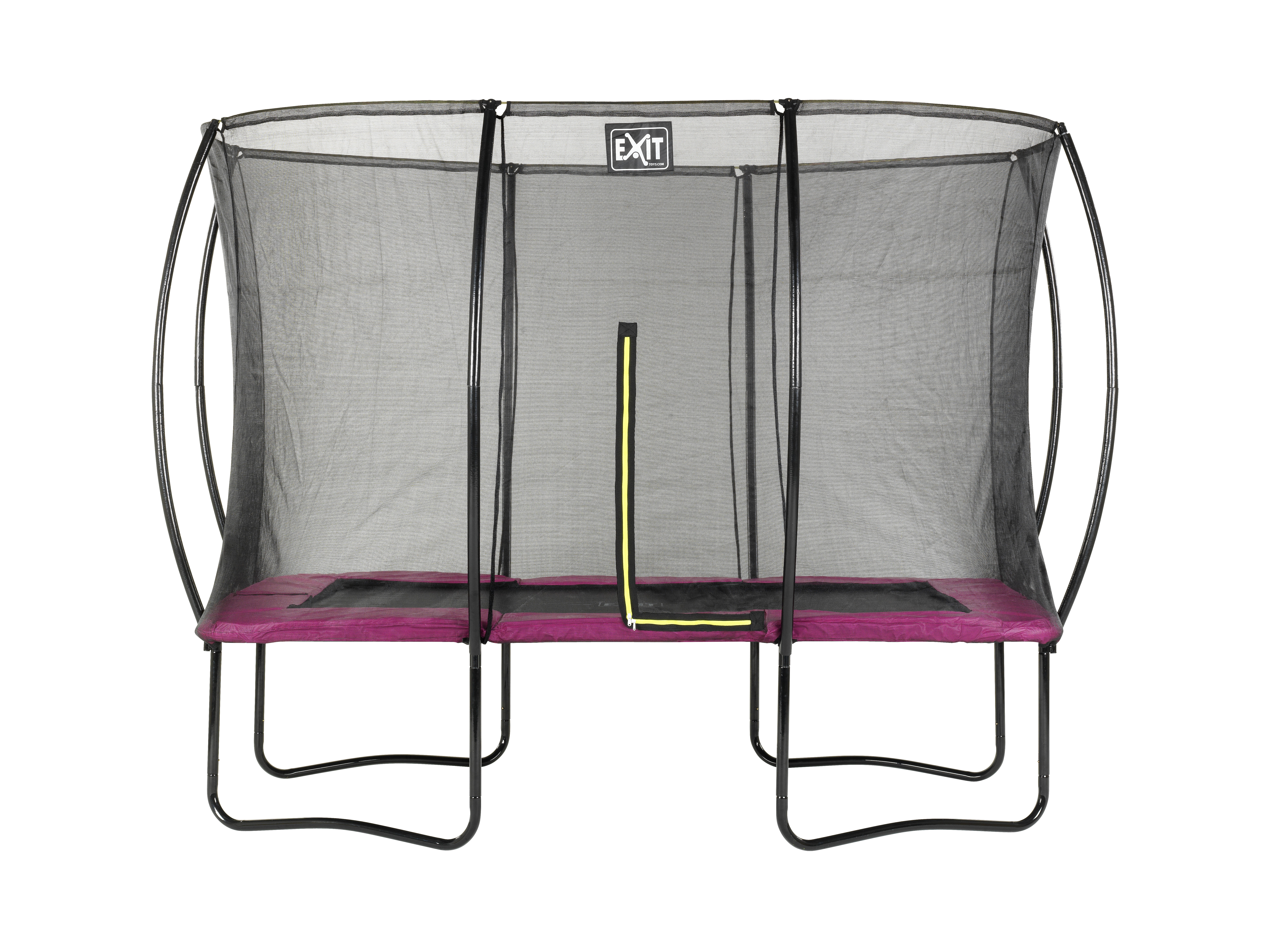 EXIT Silhouette - Trampoline - Roze - 1x244x400 cm