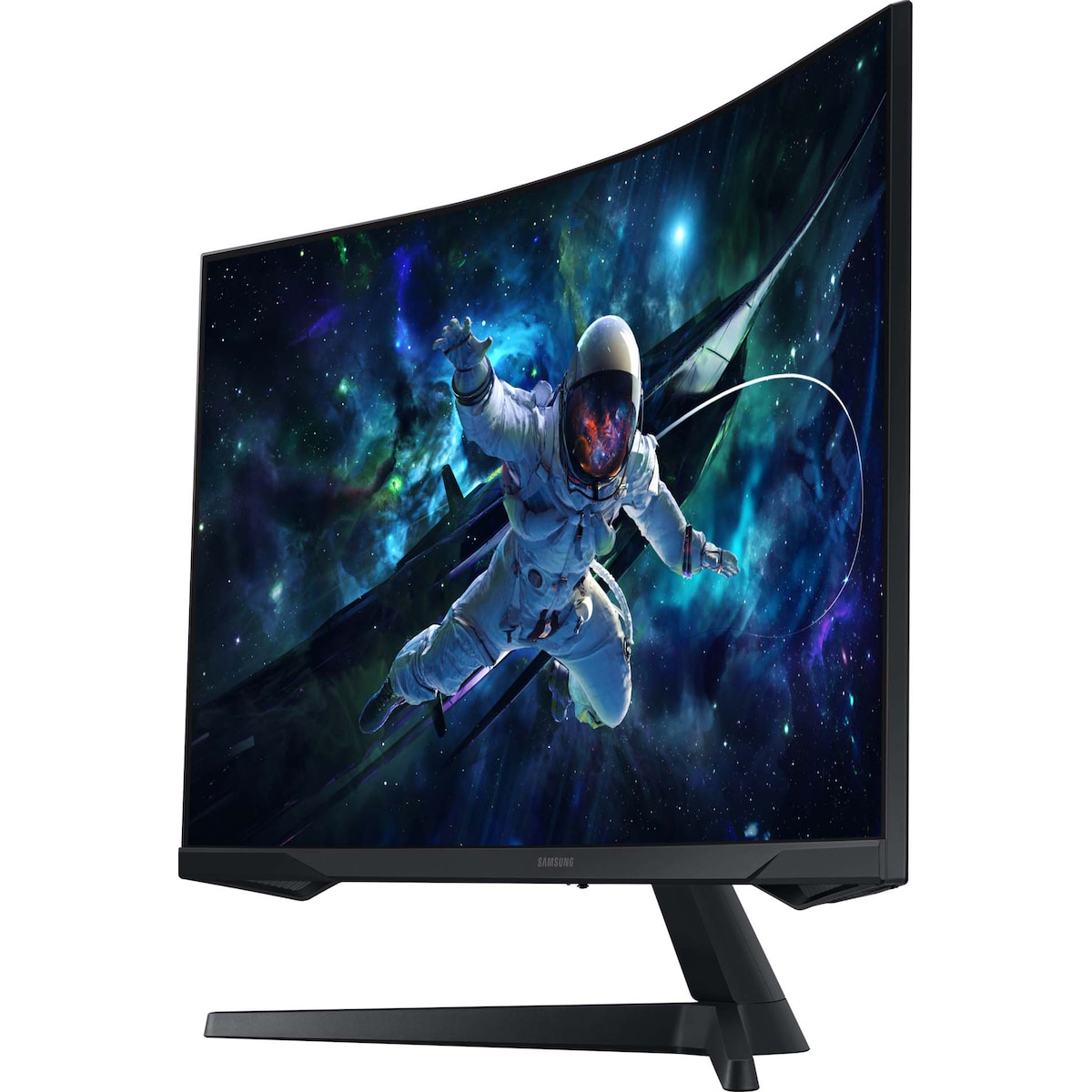 Samsung Odyssey G55C LS32CG552EUXEN 32” buet VA gamingskjerm