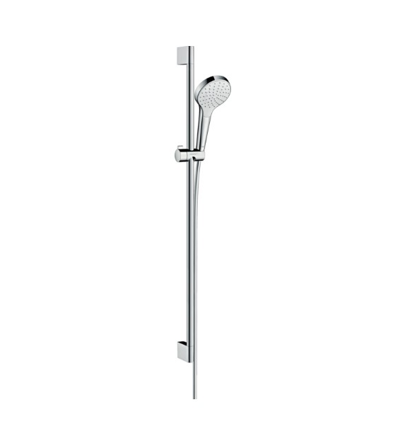 Hansgrohe Croma Select S doucheset waterbesparend met glijstang 90cm chroom
