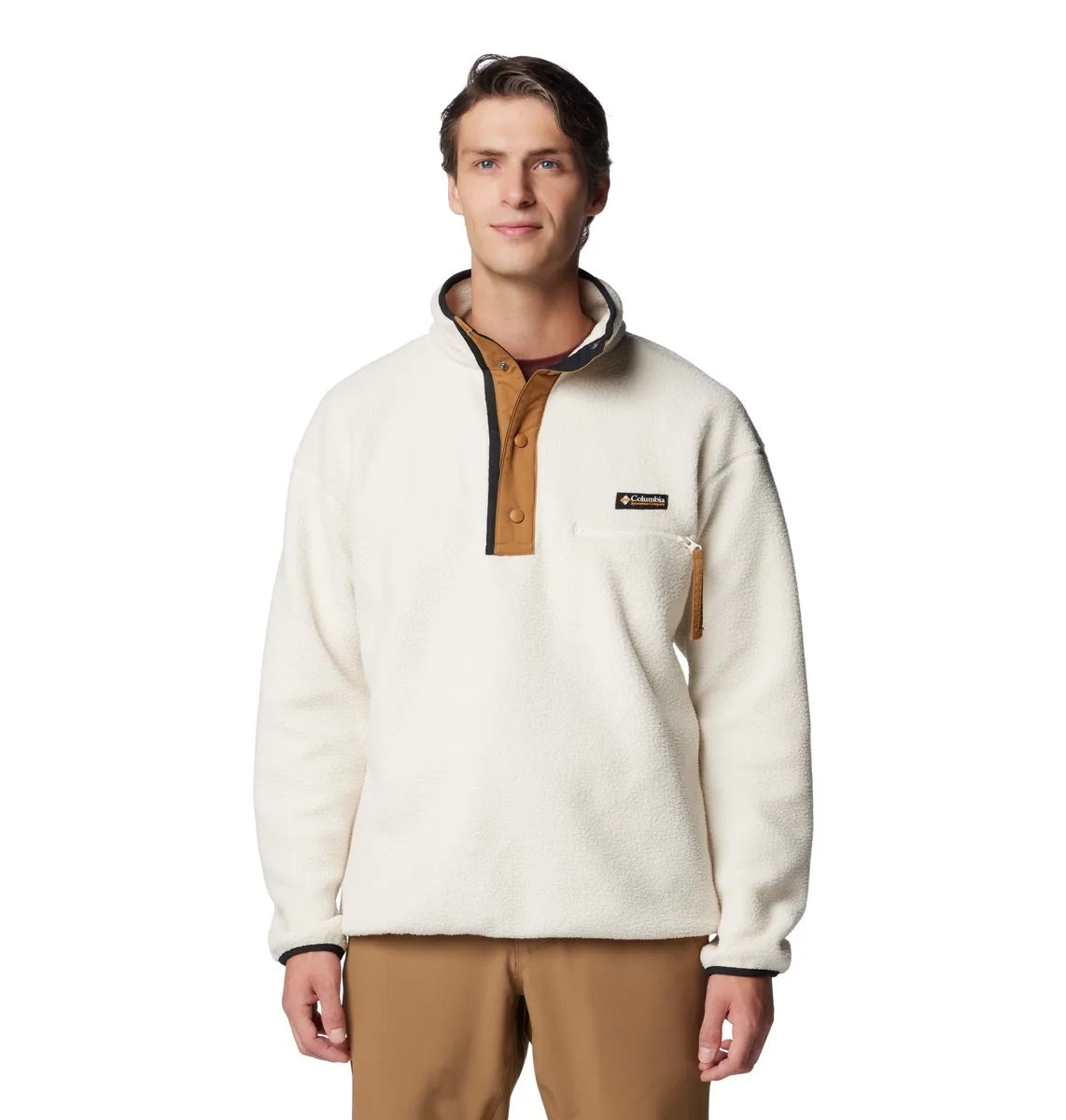 Columbia Helvetia II Half Snap Fleece Chalk