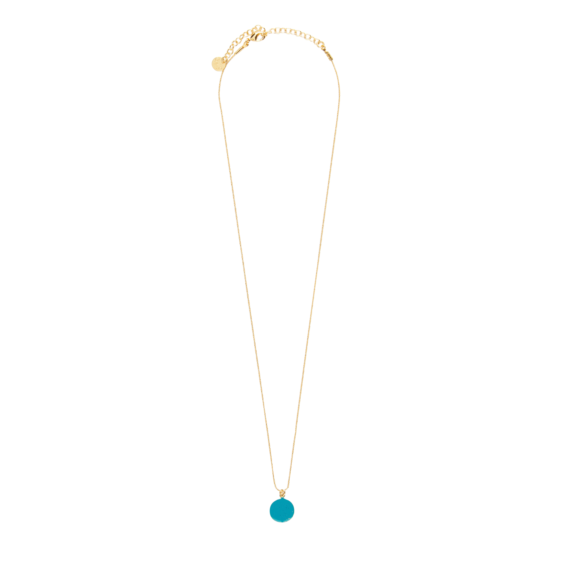 INDIEN - Collier en plaqué or | Bleu