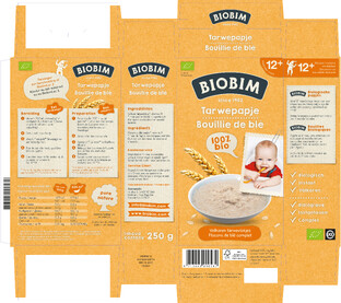 Biobim Tarwepapje 12mnd  250GR
