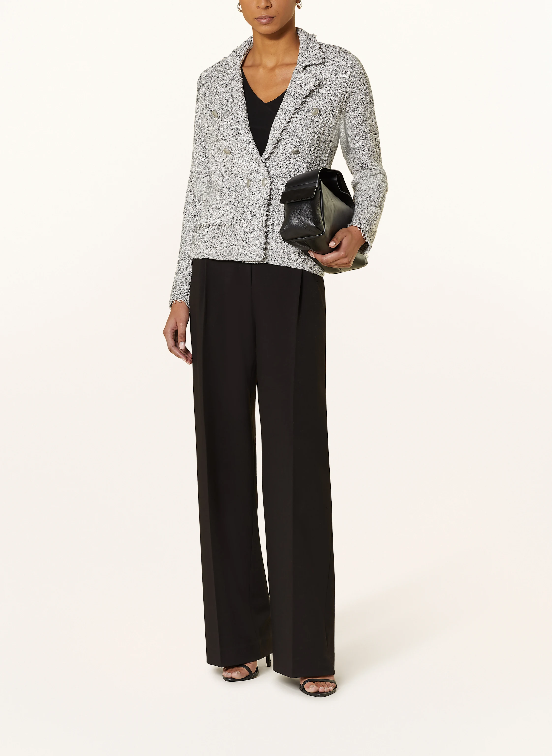 monari Blazer mit Glitzergarn