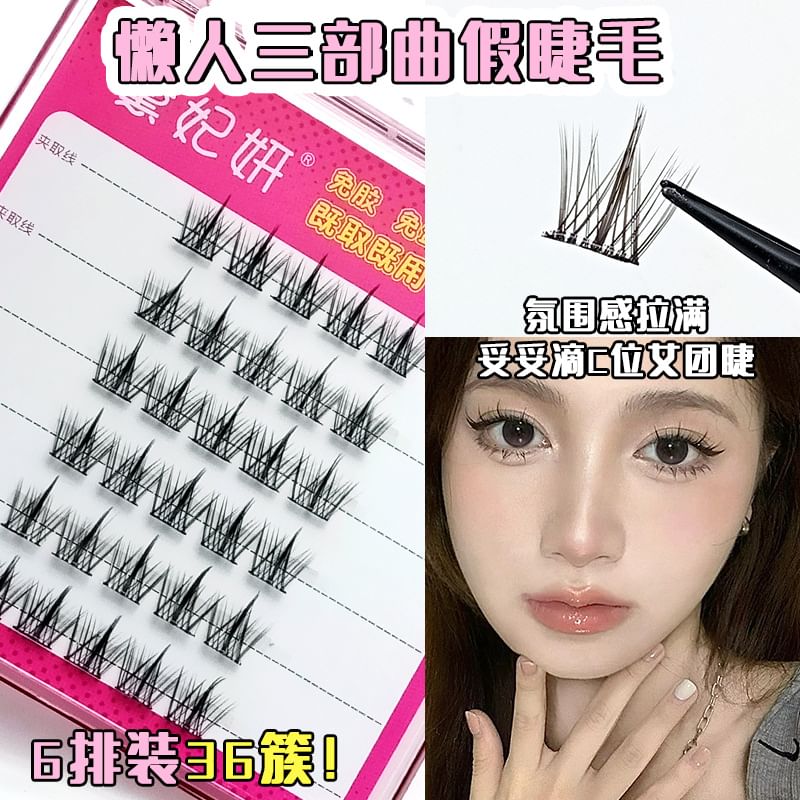 Lashie - Lijmvrije nepwimpers clusters