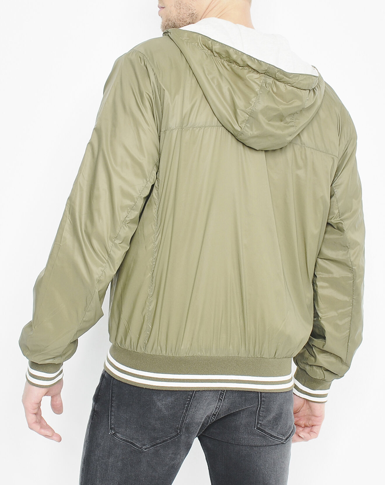Pepe Jeans Blouson Nylon zippé  kaki
