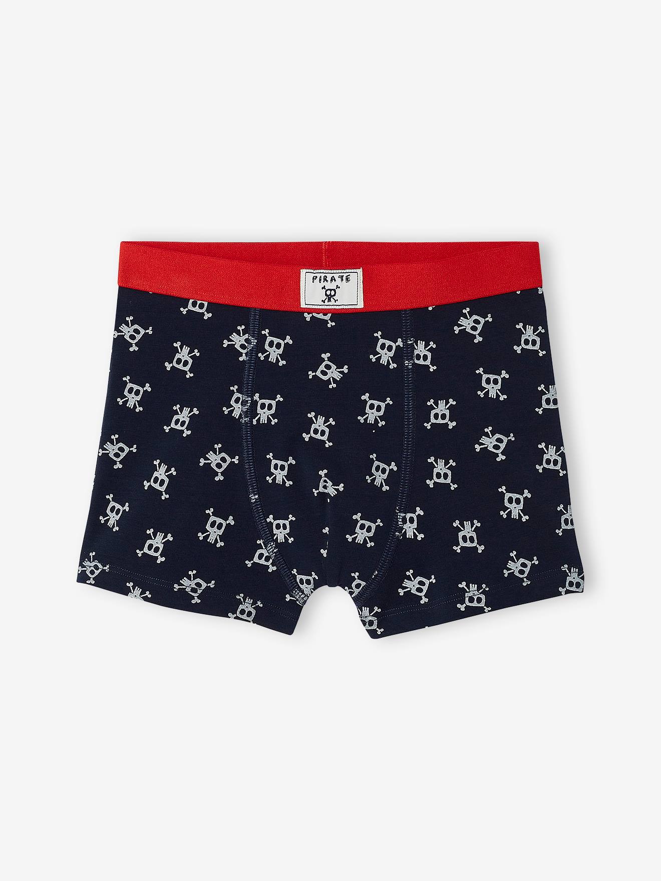 Pacote com 5 cuecas boxer 