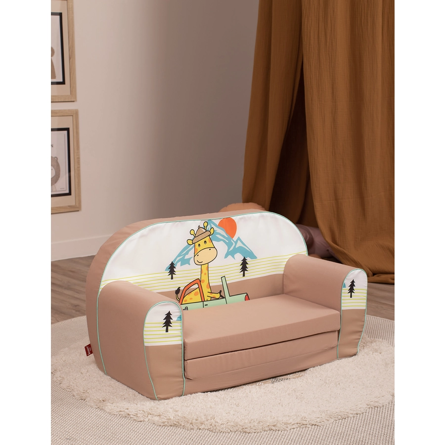 knorr toys® Kindersofa - Giraffe on tour“
