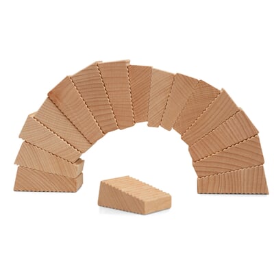 Holzbausteine Follies