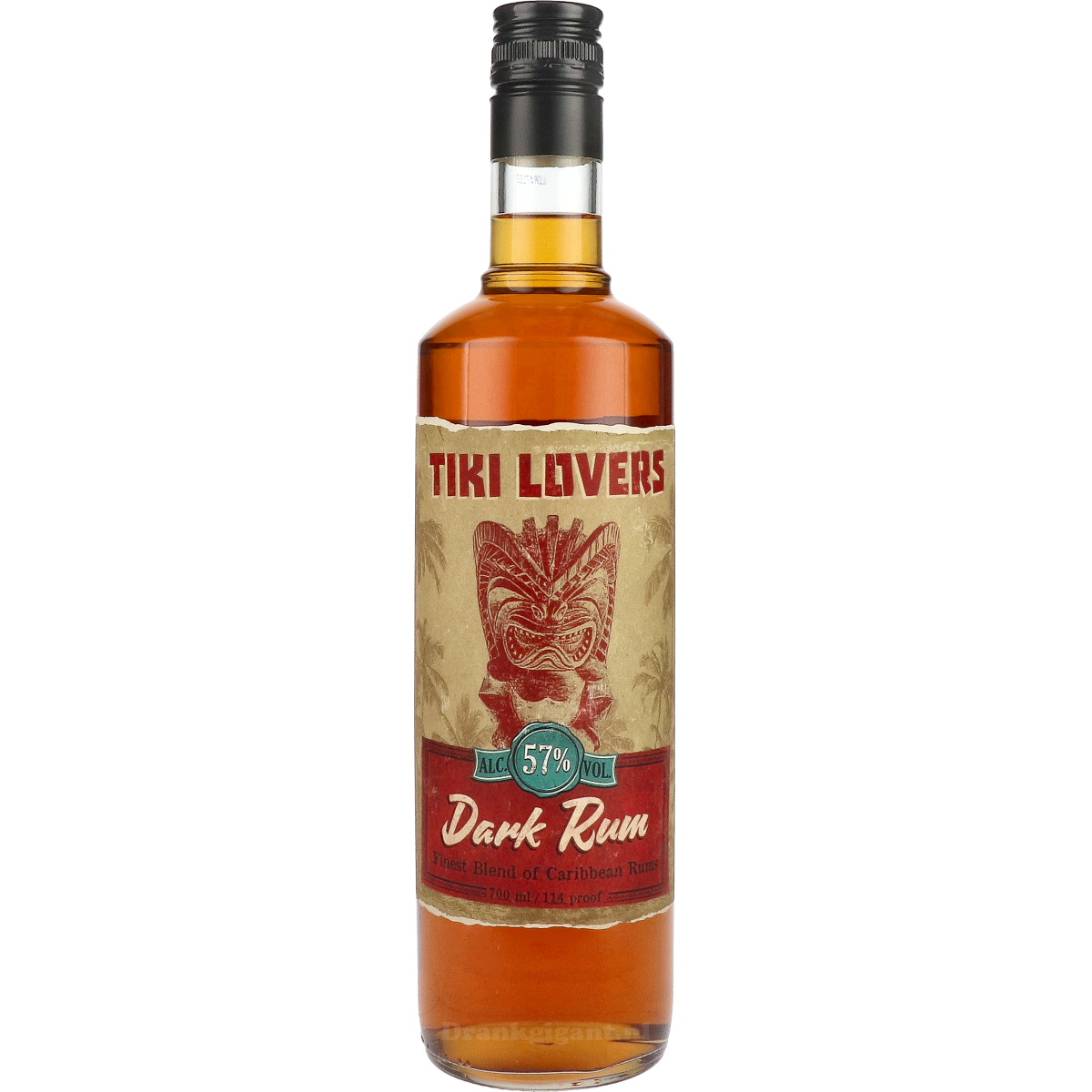 Tiki Lovers Dark Rum 70 cl