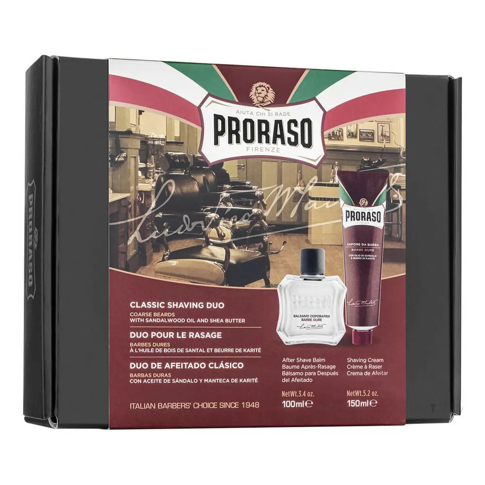 Proraso Barbercreme & Aftershave Balm Nourishing - 1 stk.