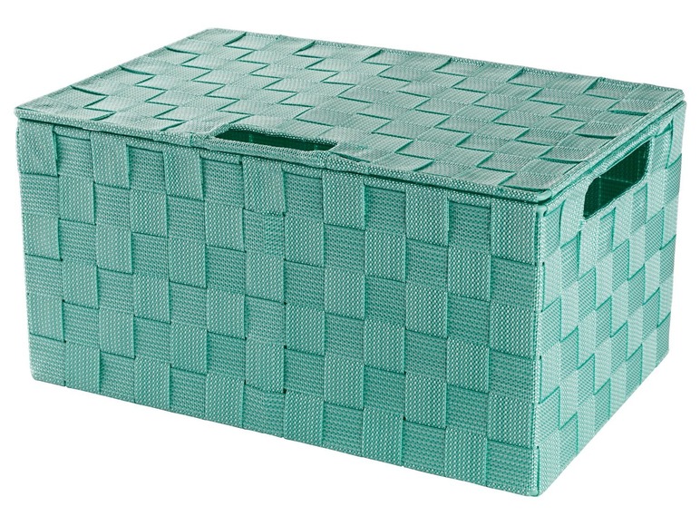 Gevlochten opbergboxen