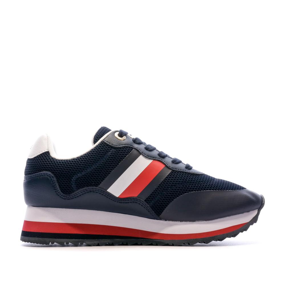 Tommy Hilfiger Baskets Marine Femme Tommy Hilfiger Sporty Retro