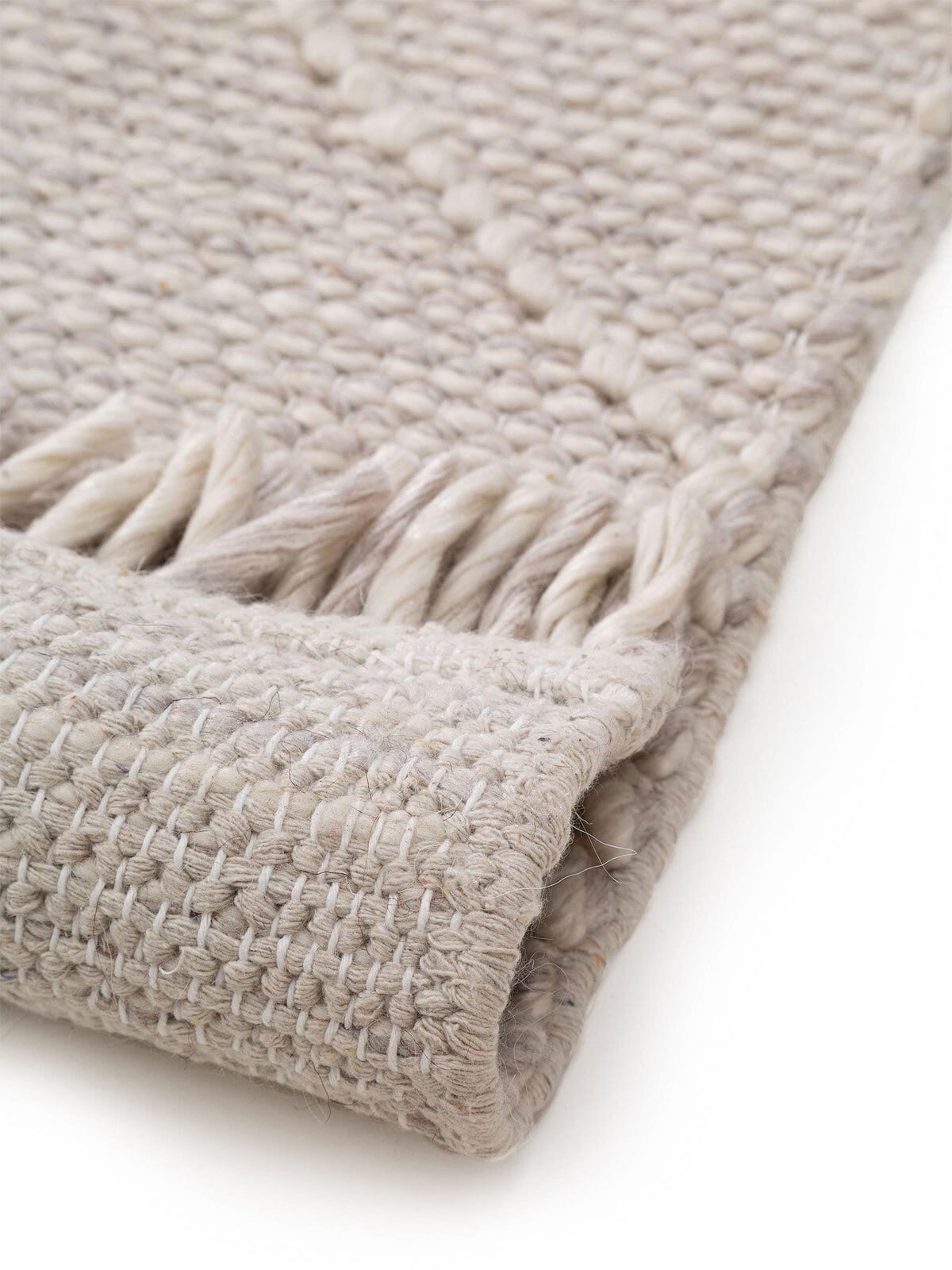 benuta pure Wollteppich DAPHNE 120 x 170 cm beige