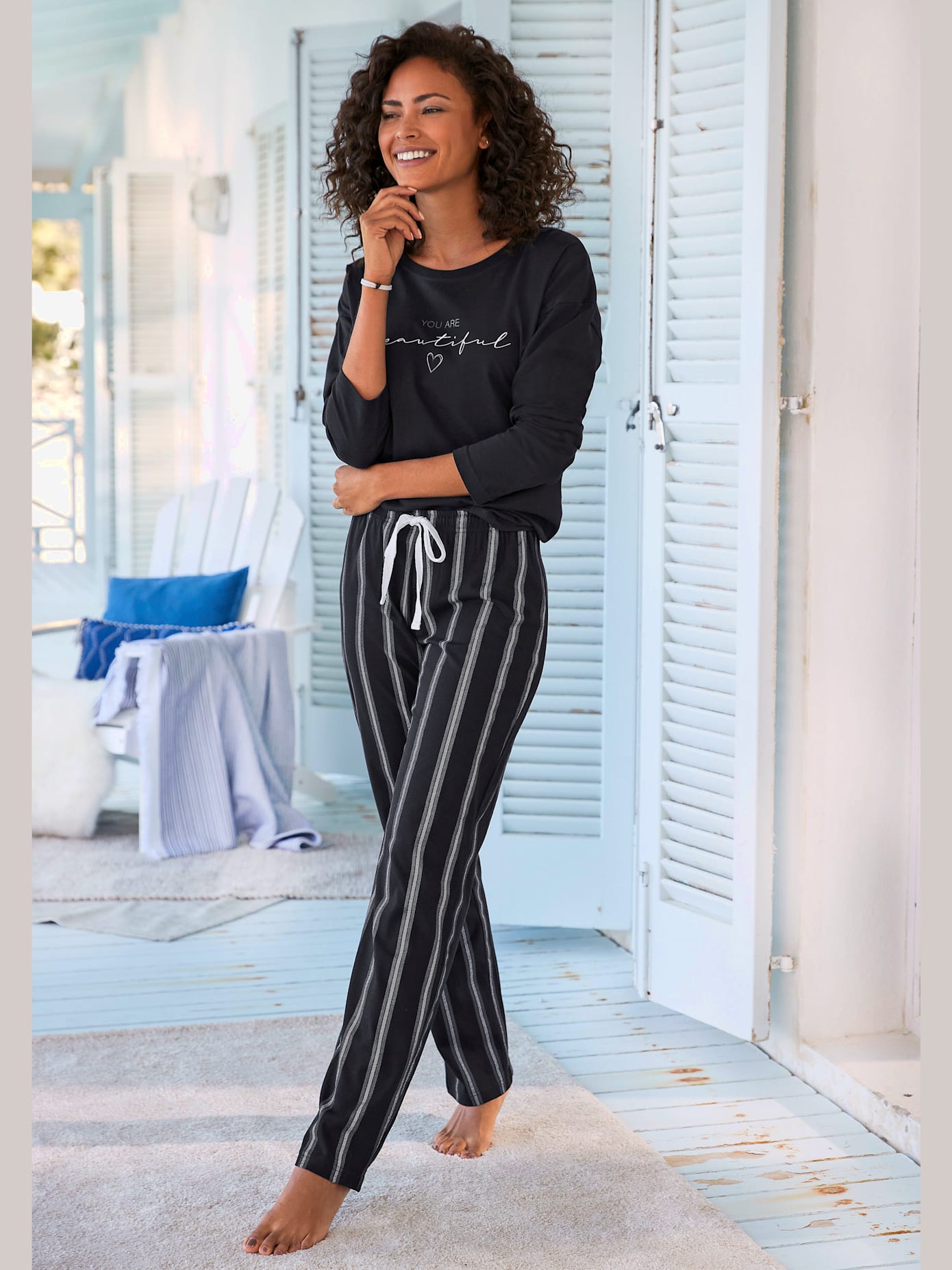 Pyjama à rayures