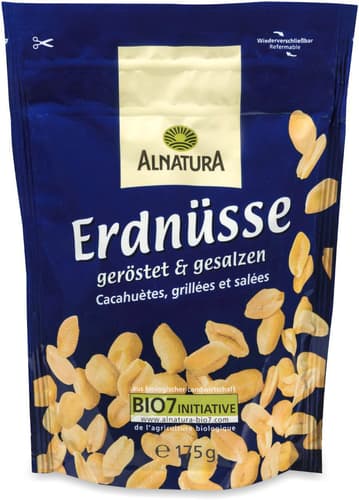 Alnatura Bio Erdnüsse geröstet und gesalzen
