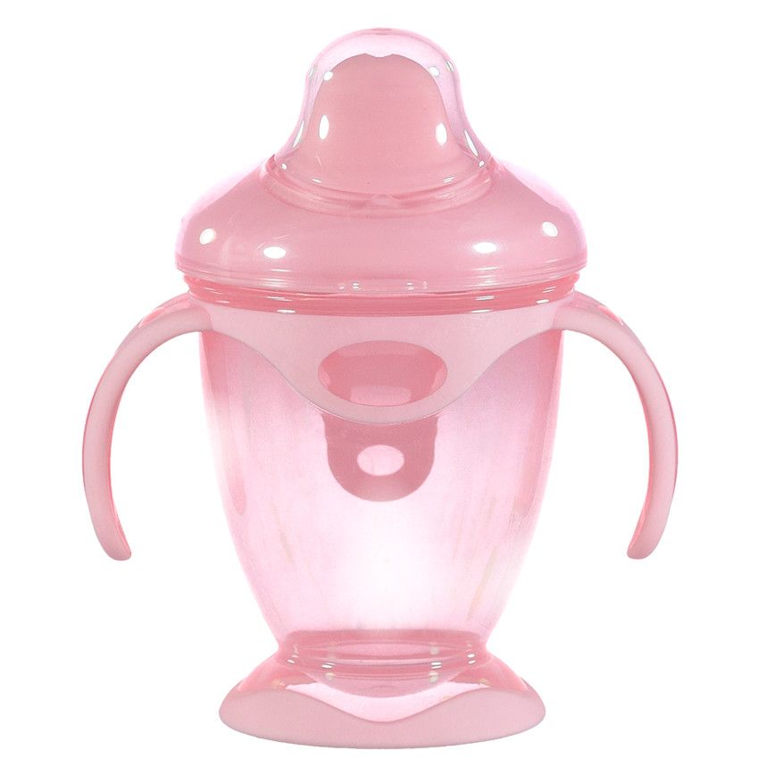 Gobelet d'apprentissage Mix'N'Match - Rose - Ecru