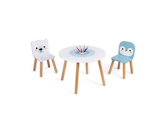 JURATOYS-JANOD - Table enfant Table et 2 chaises - banquise