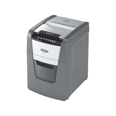 Rexel Optimum Auto+ 100X - destructeur de documents coupe croisée - 100 feuilles - Corbeille 34 litres