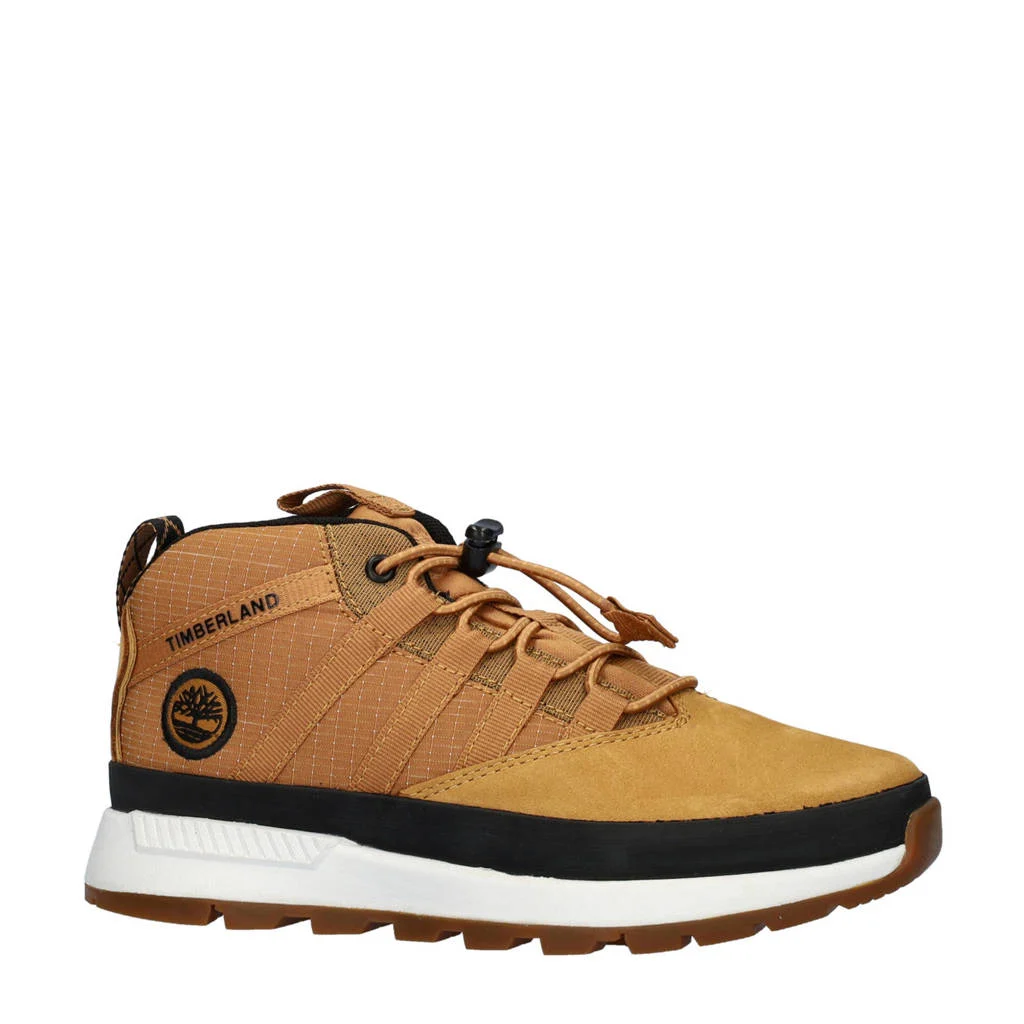Timberland leren sneakers geel