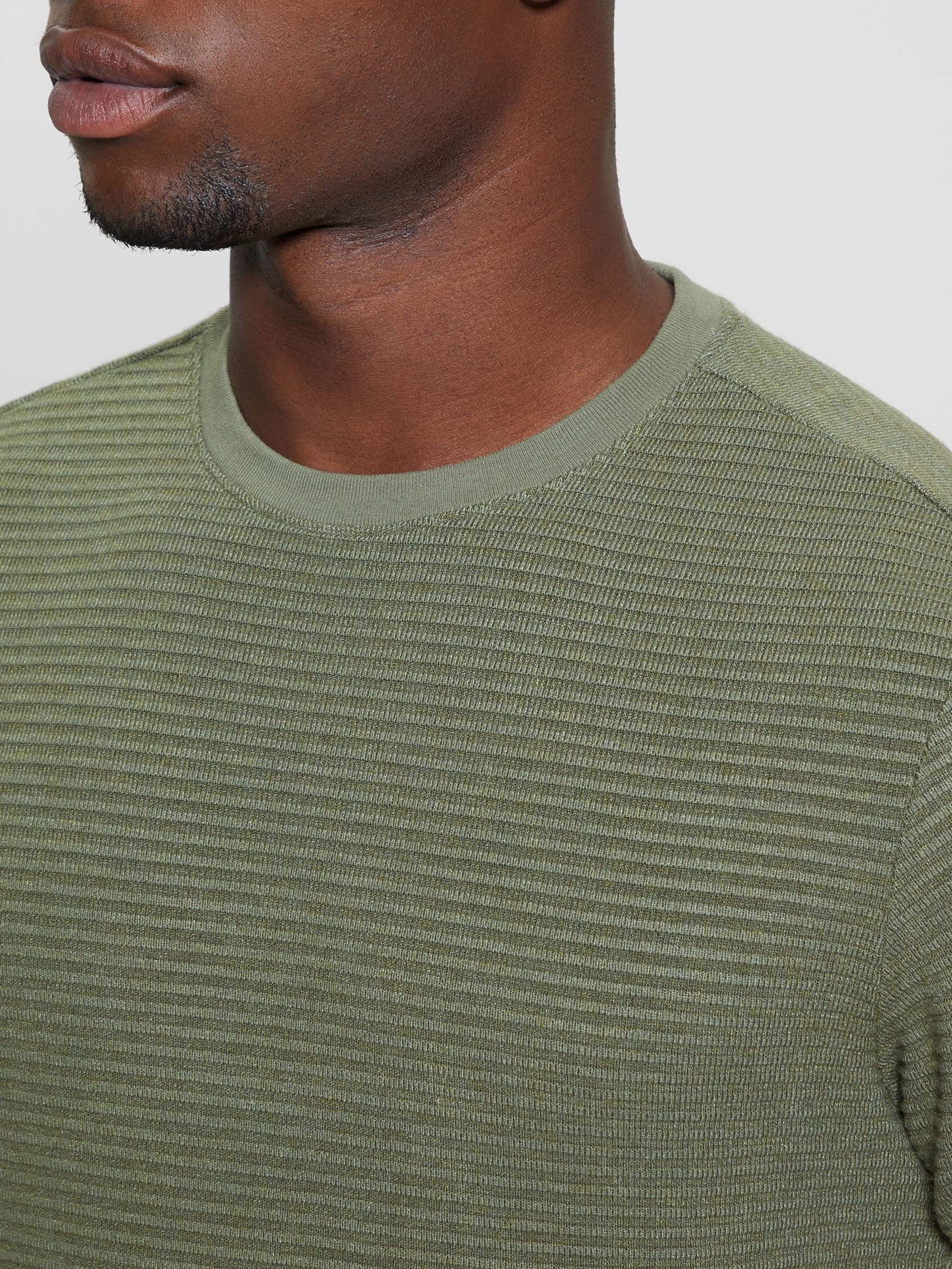 Camiseta Hudson com textura linear